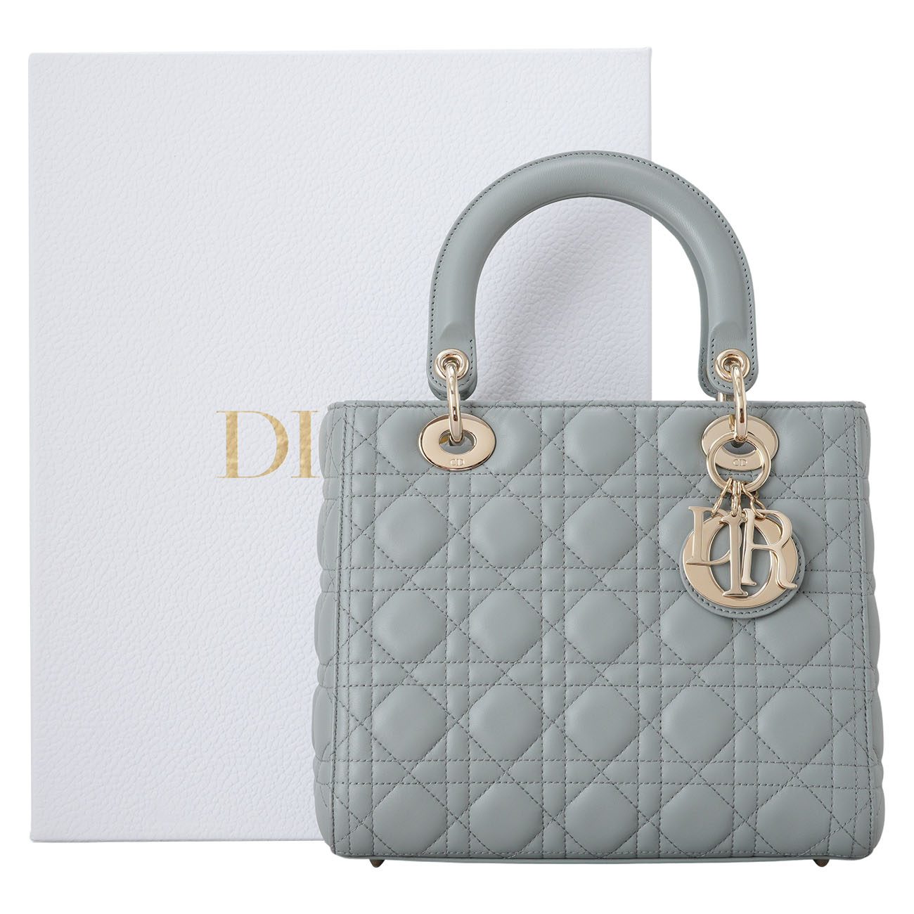 CHRISTIAN DIOR(USED)디올 레이디디올 미디엄 백